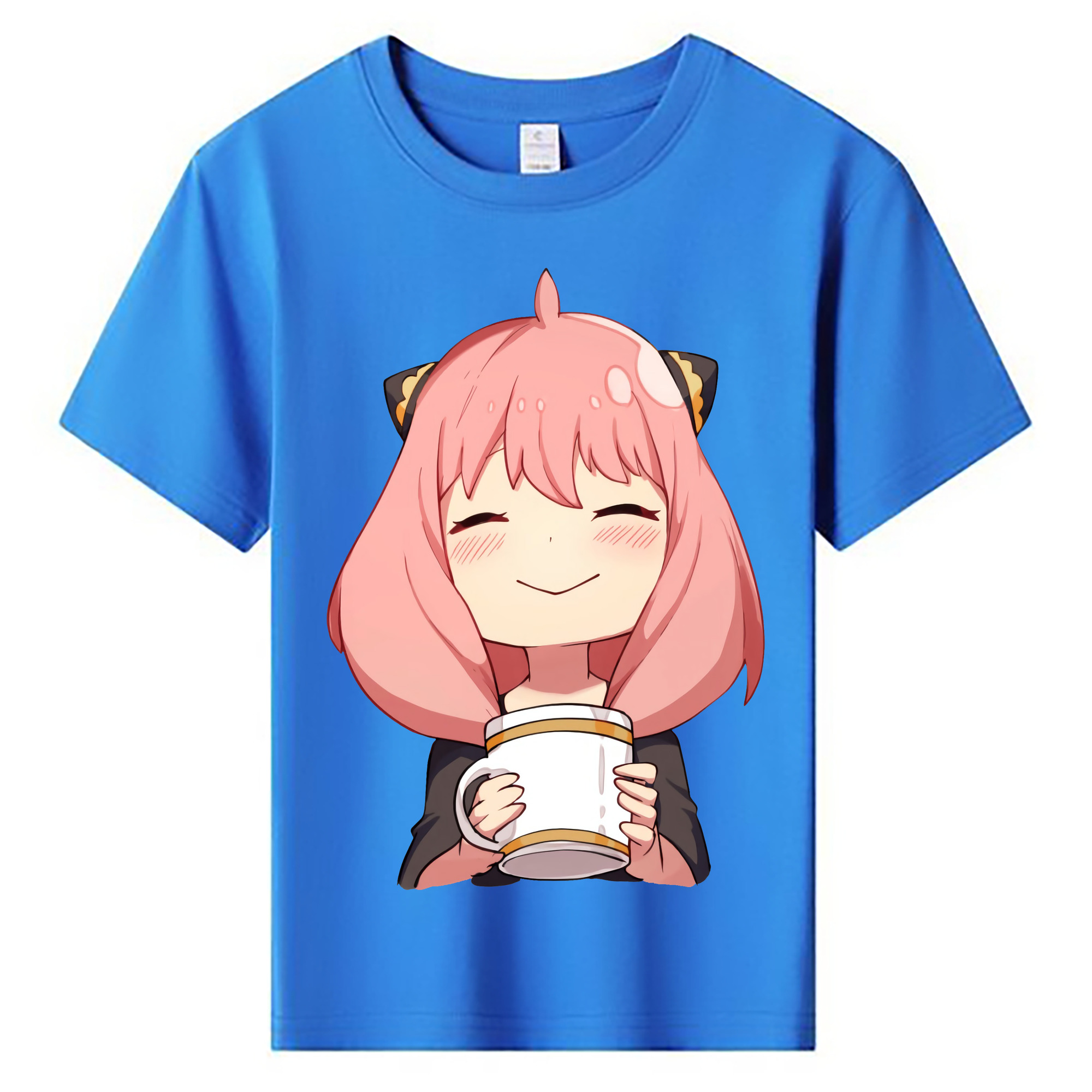 （画像用） SPY×FAMILY间谍家家酒 綿100％キッズTシャツ（フロントプリント）